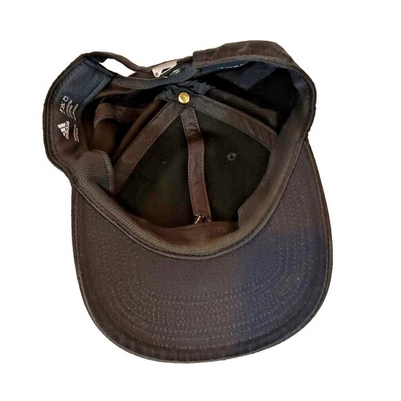 Under Armor Golf Cap Corduroy Dark Red, Black Mesh Back- Fitted Flex Sports Hat - Picture 7 of 8